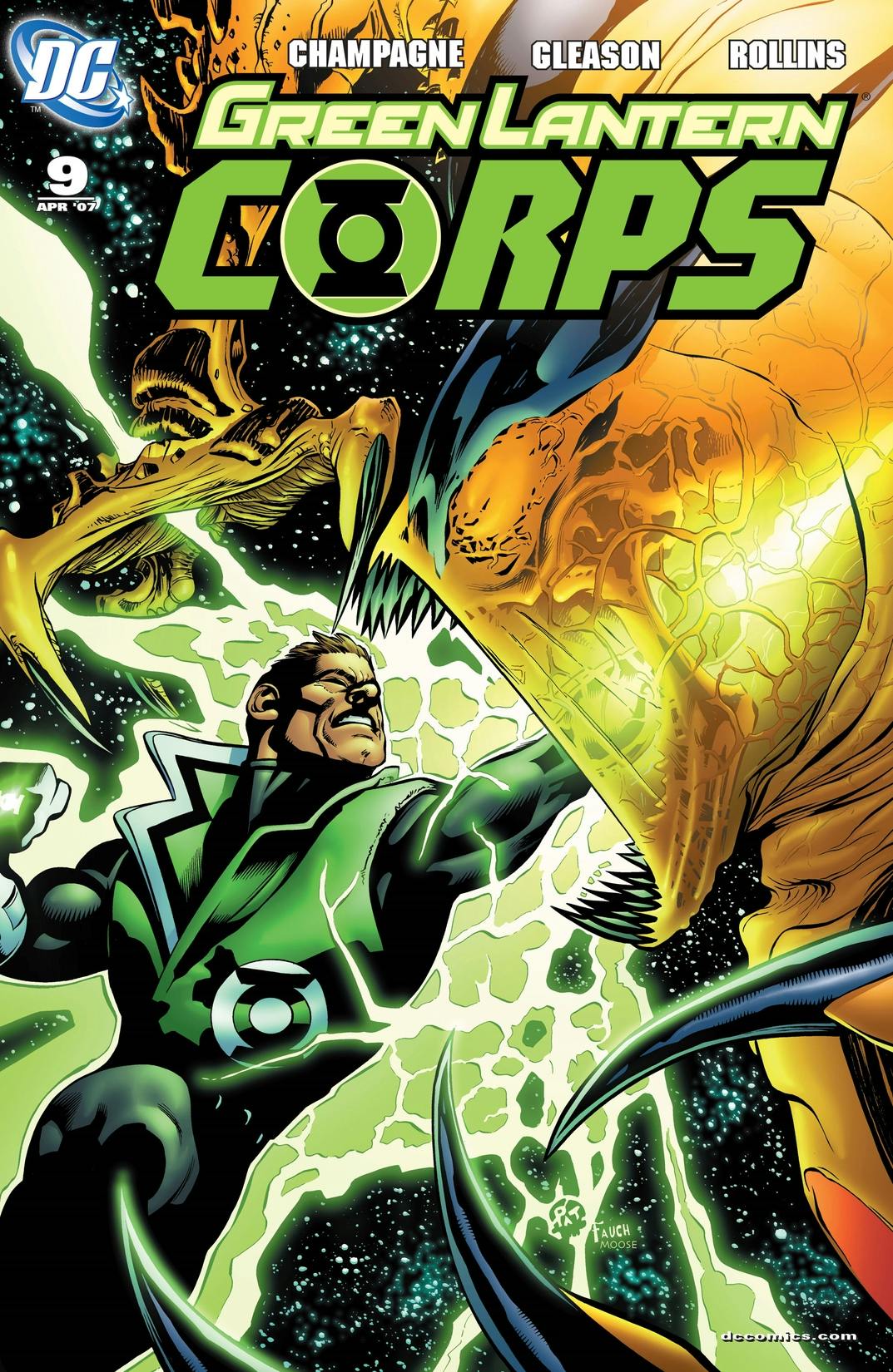 Green Lantern Corps (2006-) #9 preview images