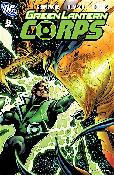 Green Lantern Corps (2006-) #9 preview images