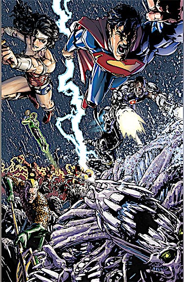 New 52 Justice League DC Go! Edition #14 preview images