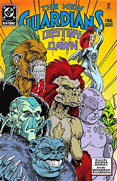 The New Guardians #12 preview images