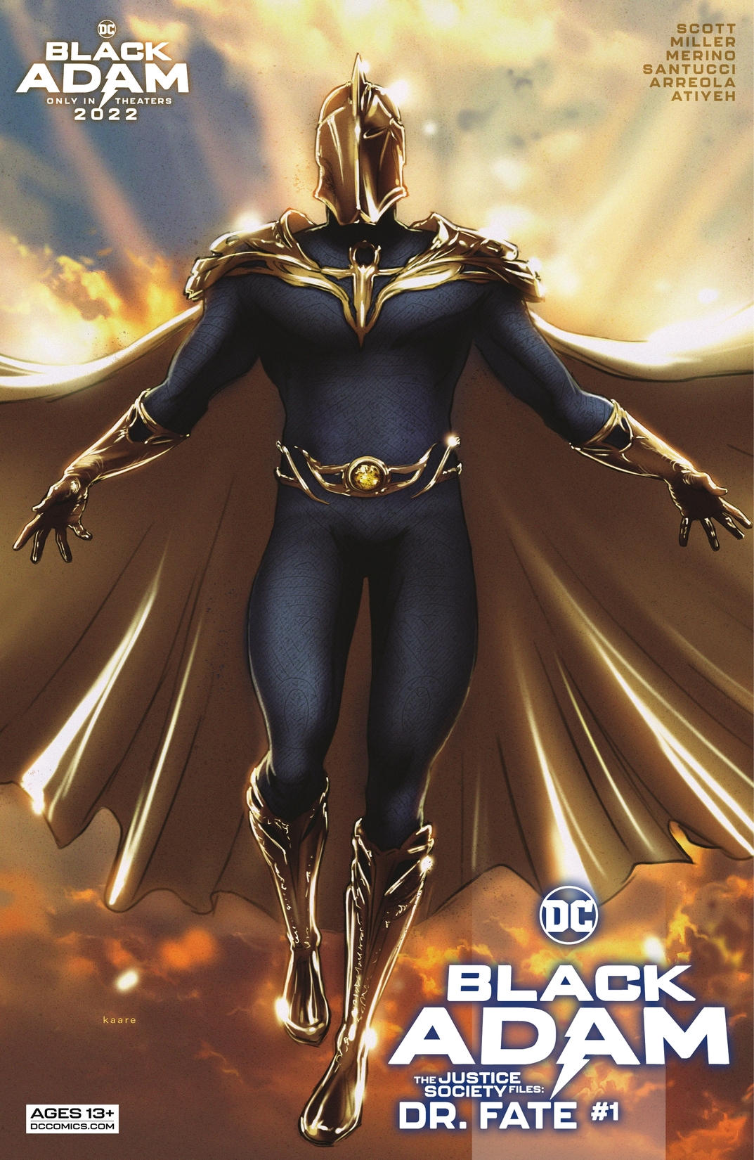 Black Adam - The Justice Society Files: Dr. Fate #1 preview images