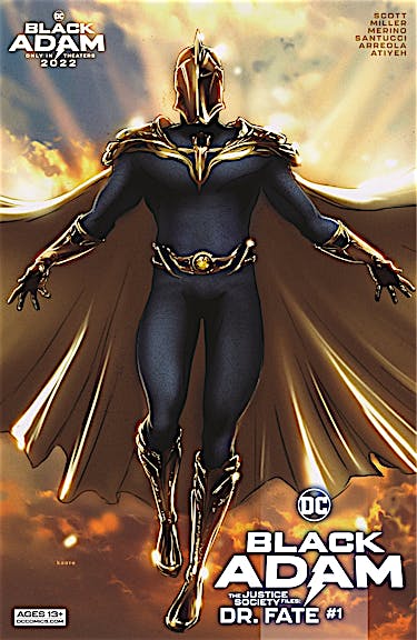 Black Adam - The Justice Society Files: Dr. Fate #1 preview images