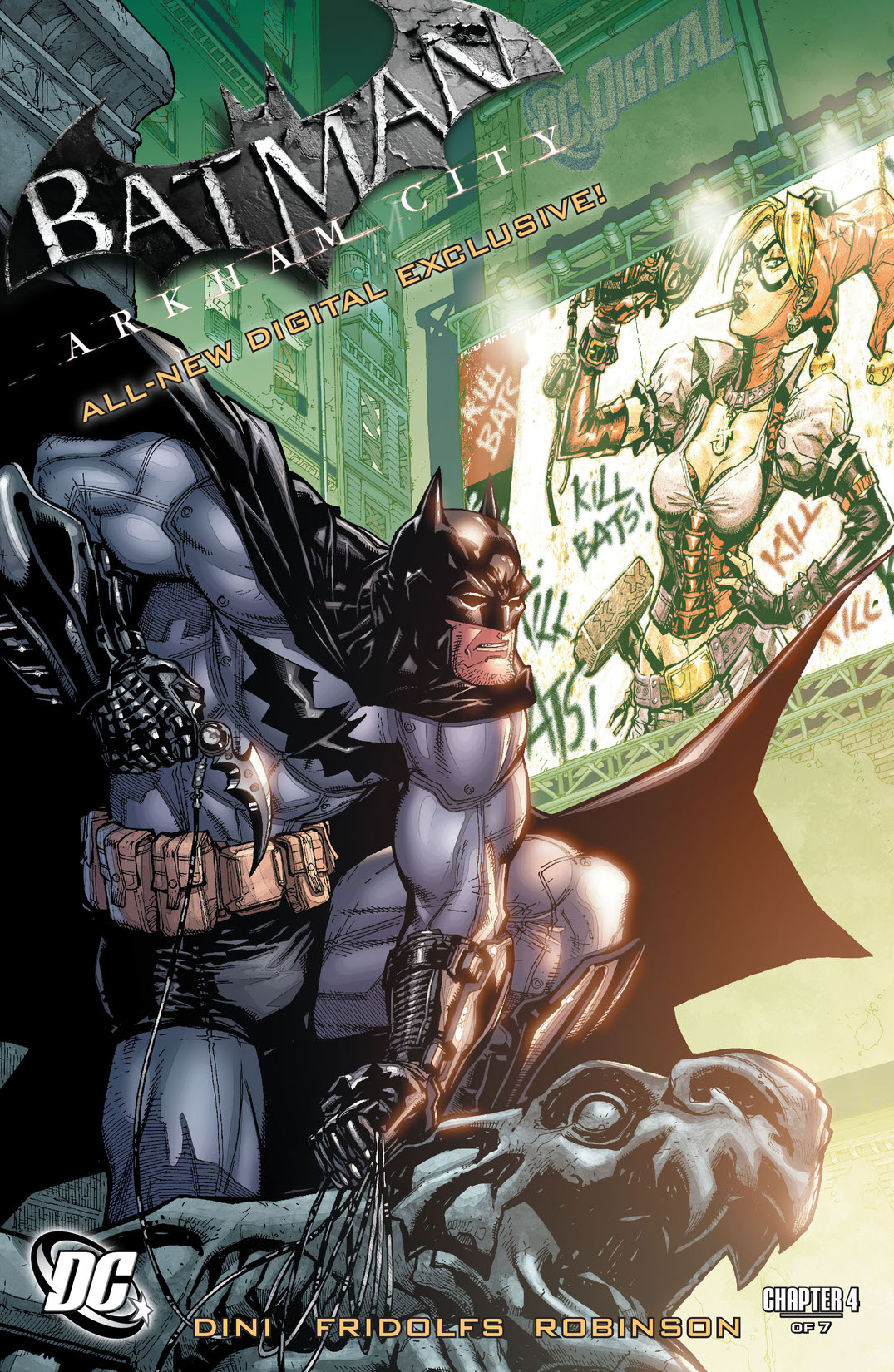 Batman: Arkham City Exclusive Digital #4 preview images