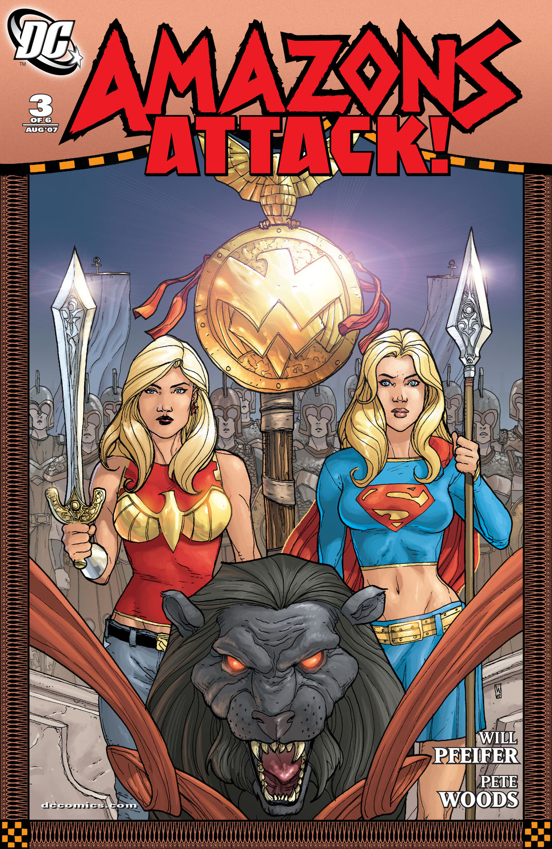 Amazons Attack #3 preview images