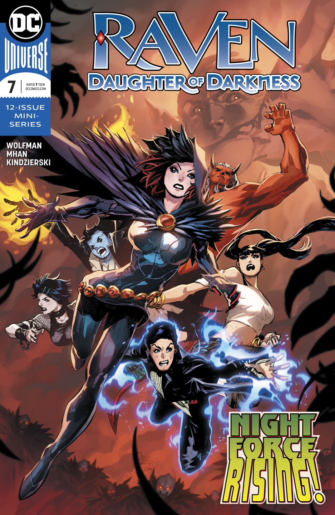 Raven: Daughter of Darkness #7 preview images