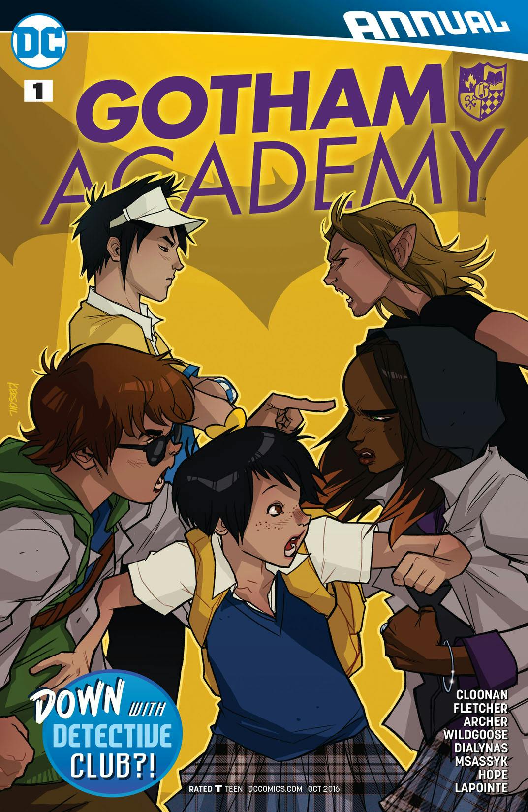 Gotham Academy Annual #1 preview images