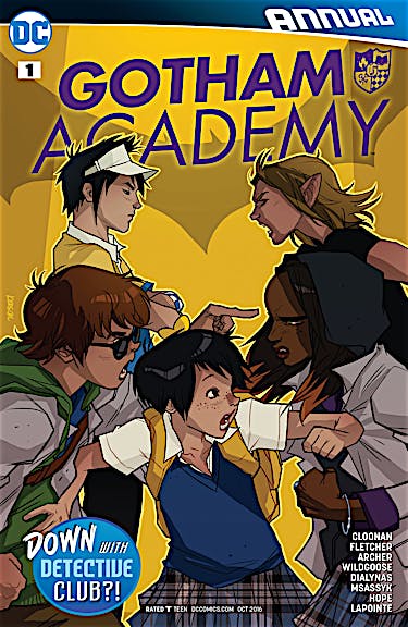 Gotham Academy Annual #1 preview images