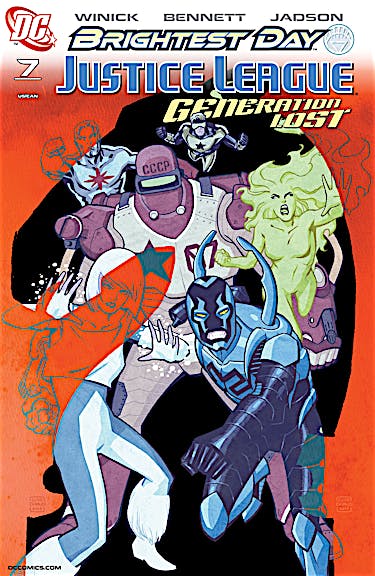 Justice League: Generation Lost #7 preview images
