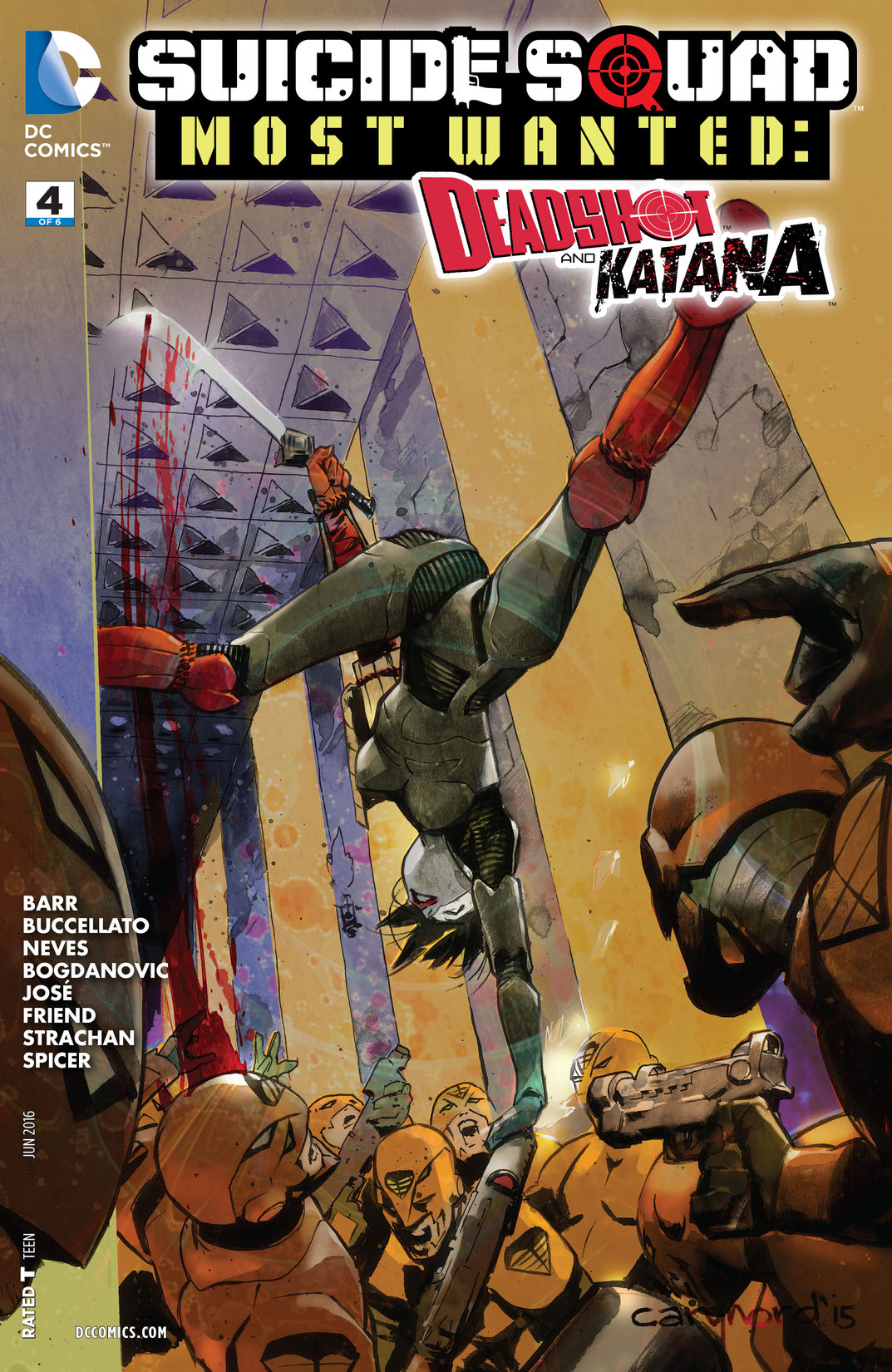 Suicide Squad Most Wanted: Deadshot and Katana #4 preview images