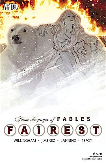 Fairest #5 preview images