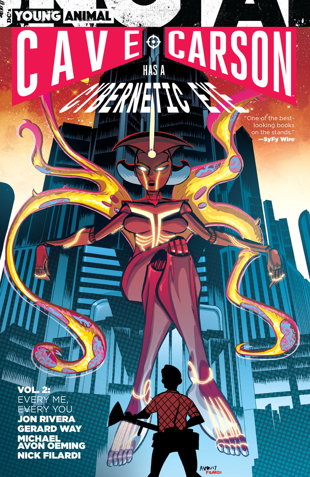Cave Carson Has a Cybernetic Eye Vol. 2: Every Me, Every You preview images