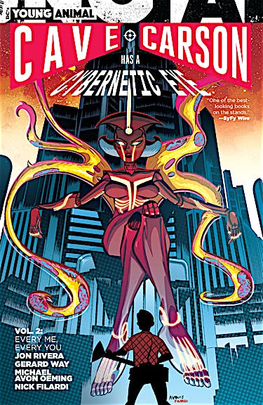 Cave Carson Has a Cybernetic Eye Vol. 2: Every Me, Every You preview images