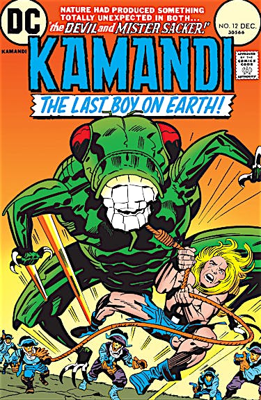 Kamandi: The Last Boy on Earth #12 preview images