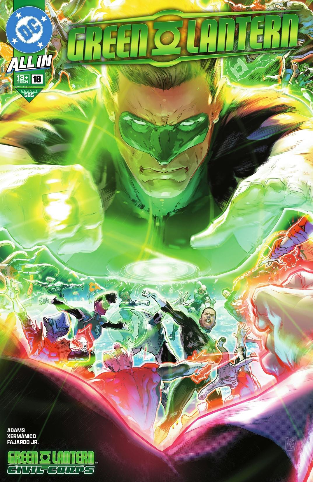 Green Lantern #18 preview images