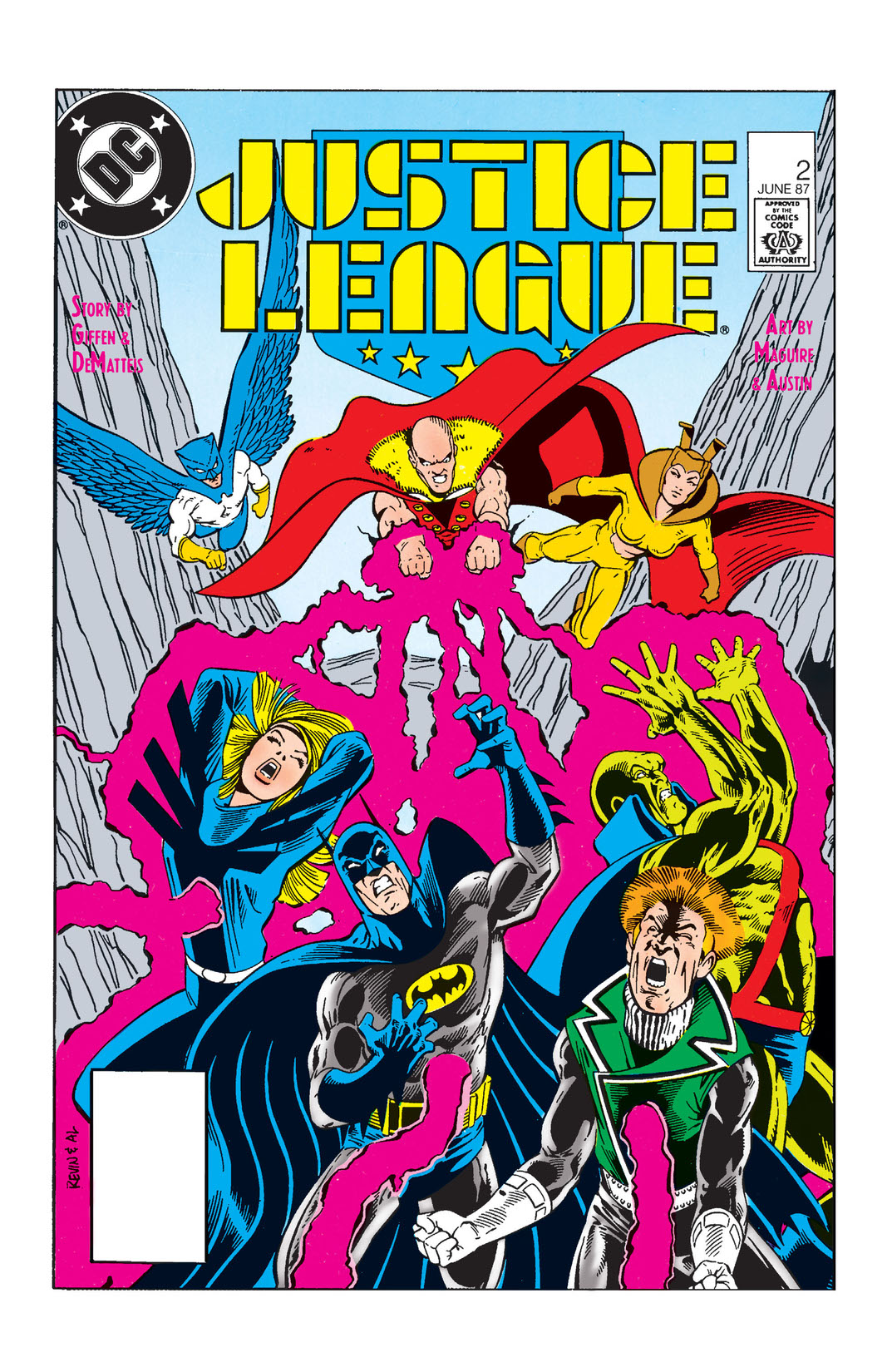Justice League (1987-1996) #2 preview images