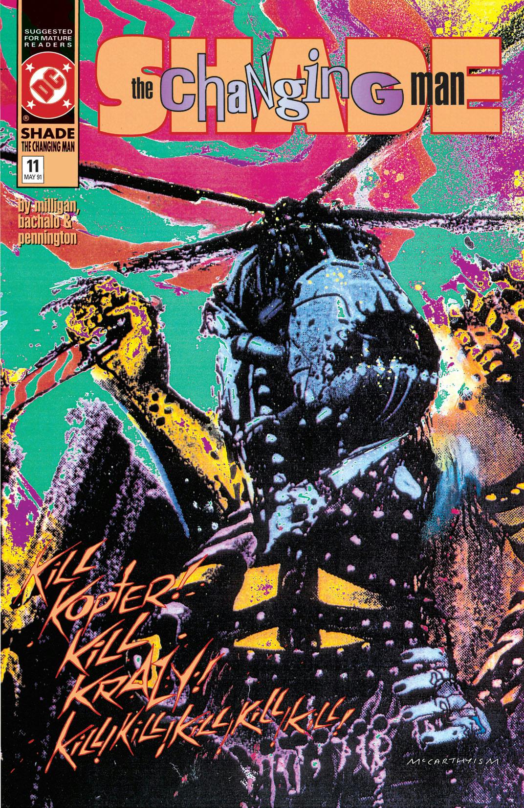 Shade, The Changing Man #11 preview images