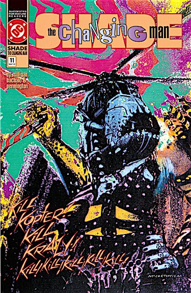 Shade, The Changing Man #11 preview images