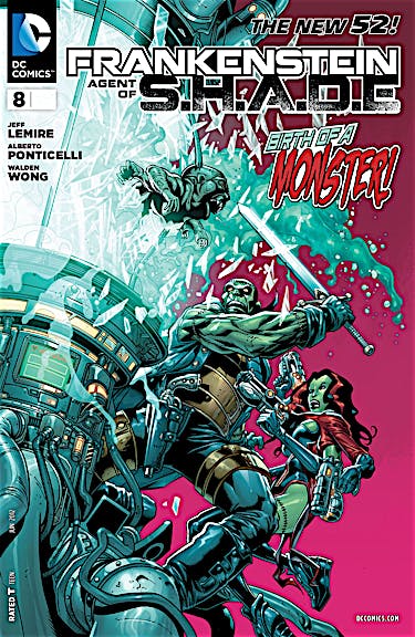Frankenstein, Agent of SHADE #8 preview images