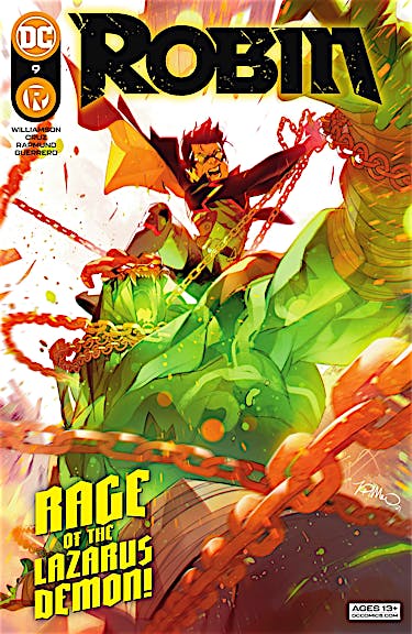 Robin #9 preview images