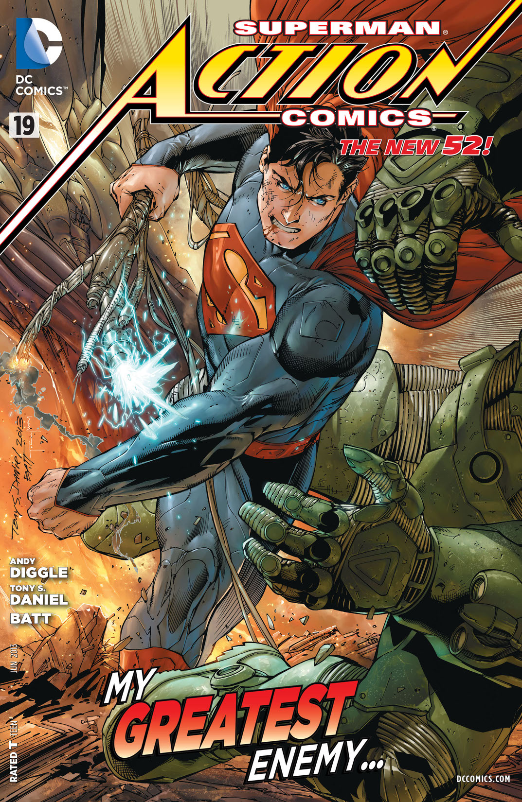 Action Comics (2011-) #19 preview images
