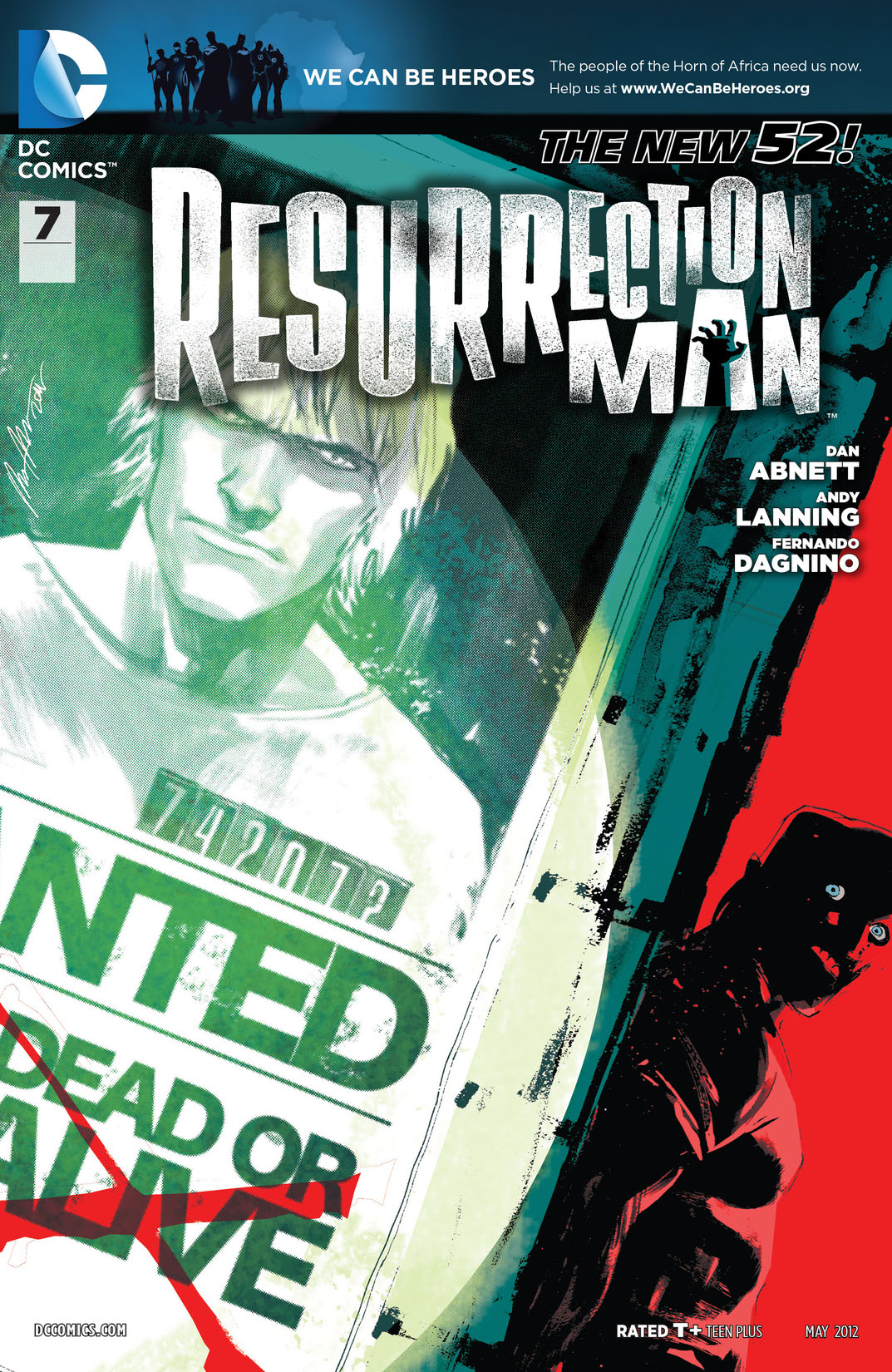 Resurrection Man (2011-) #7 preview images