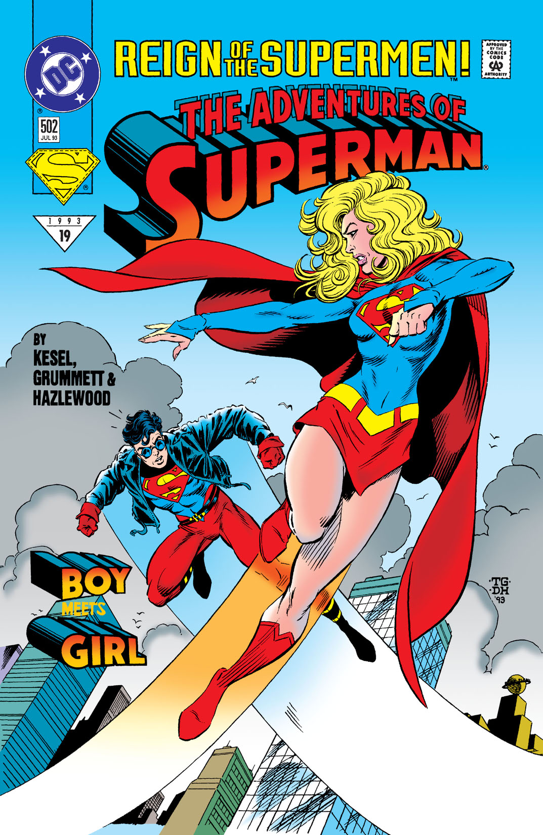 Adventures of Superman (1987-) #502 preview images