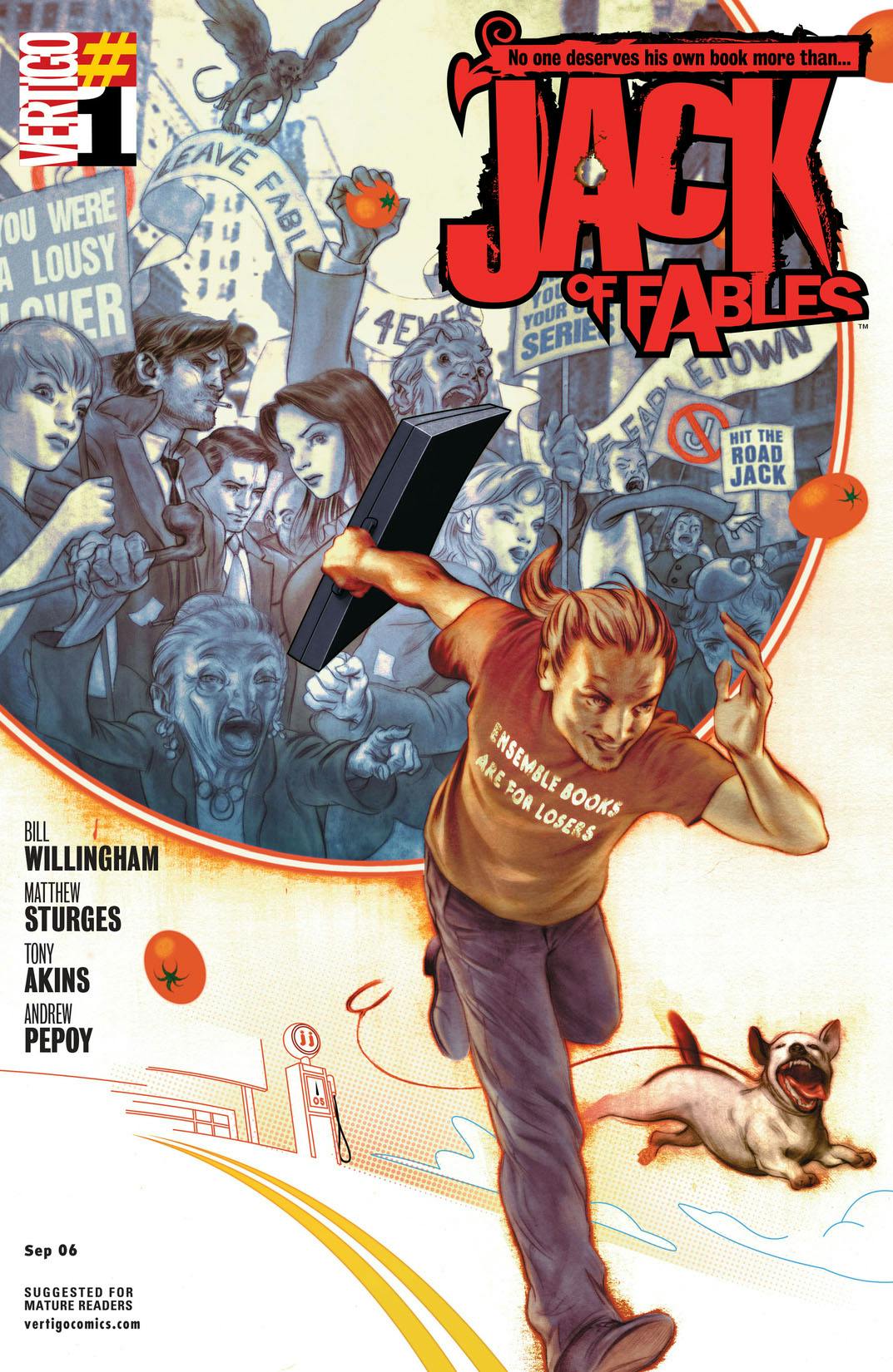 Jack of Fables #1 preview images