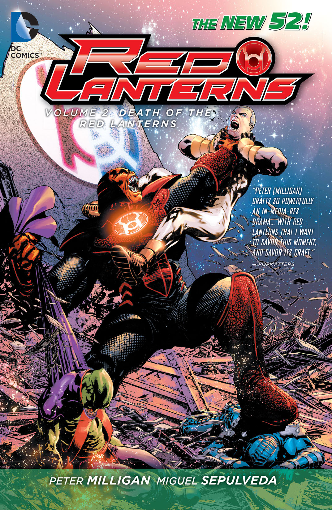 Red Lanterns Vol. 2: The Death of the Red Lanterns preview images