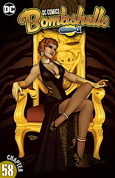 DC Comics: Bombshells #58 preview images