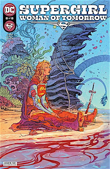 Supergirl: Woman of Tomorrow #8 preview images