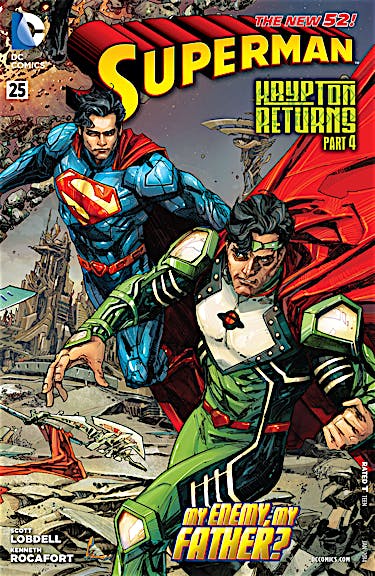 Superman (2011-) #25 preview images