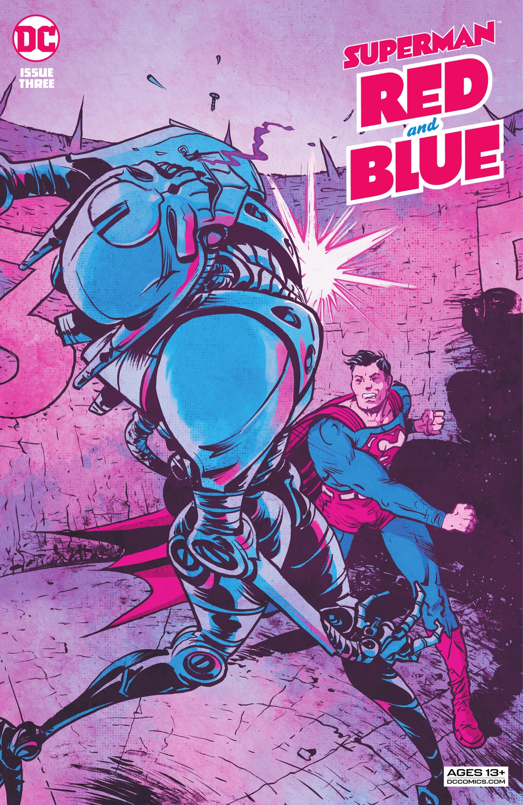 Superman Red & Blue #3 preview images