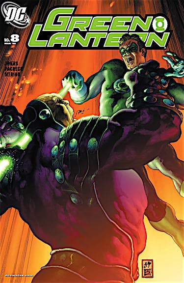Green Lantern (2005-2011) #8 preview images