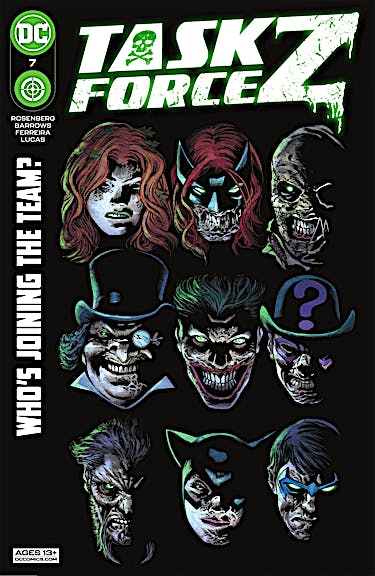 Task Force Z #7 preview images