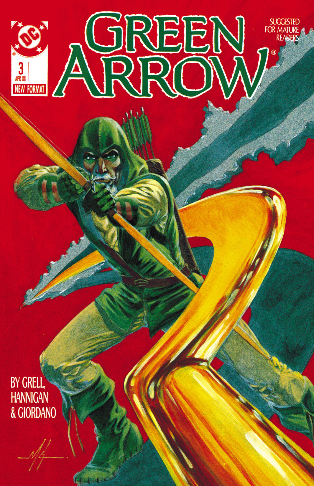 Green Arrow (1987-) #3 preview images