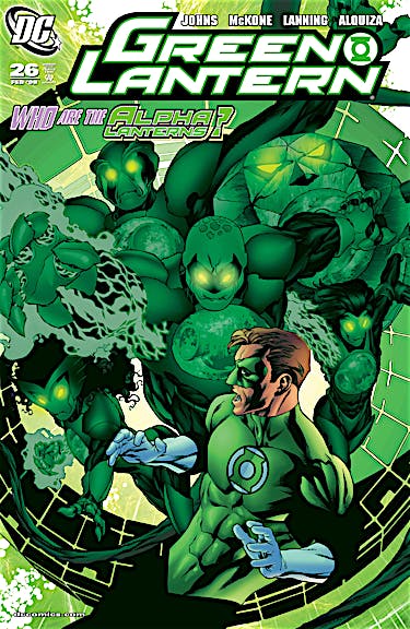 Green Lantern (2005-) #26 preview images