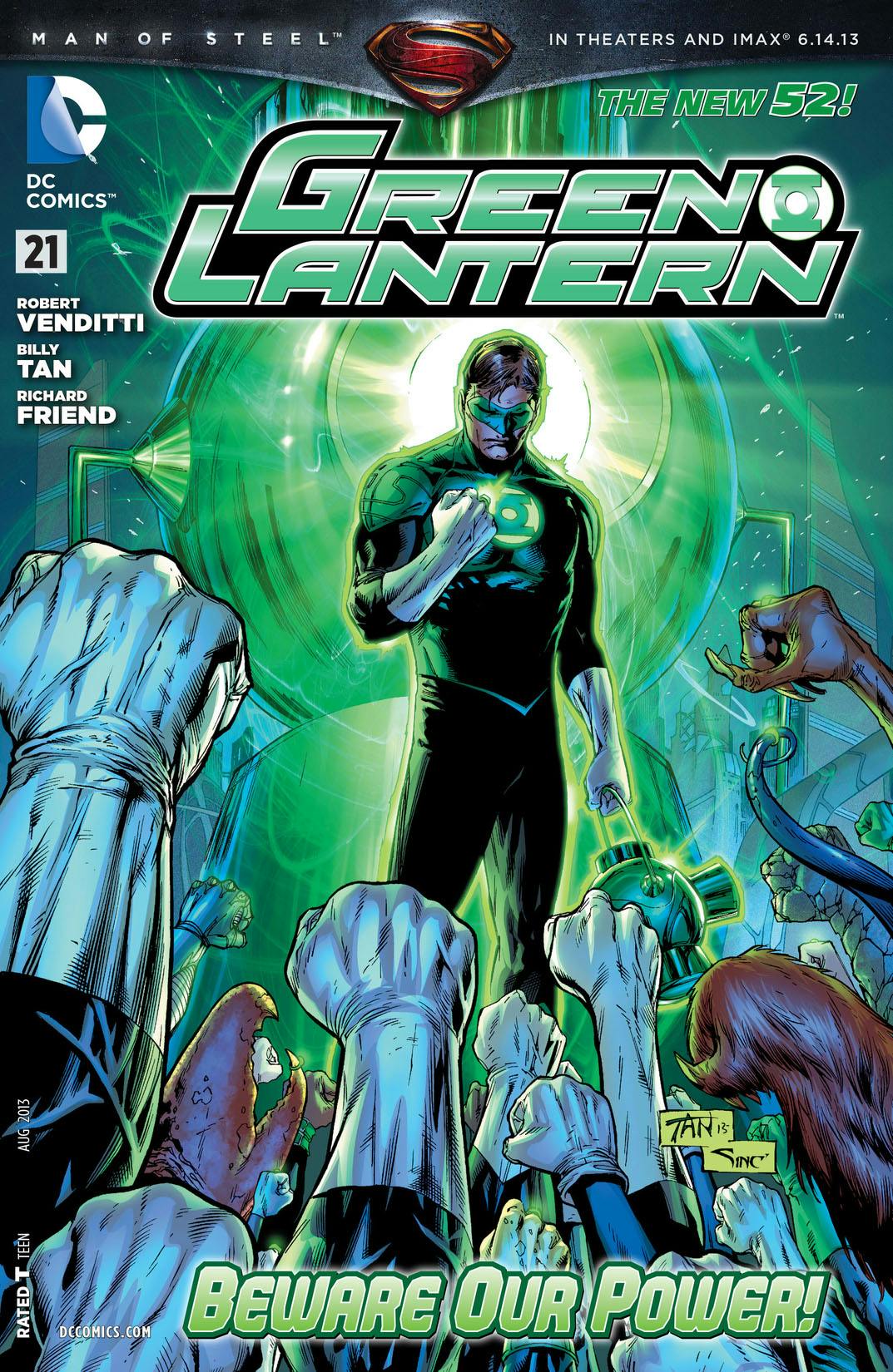 Green Lantern (2011-) #21 preview images