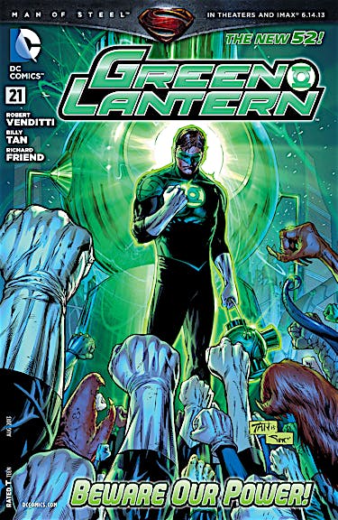 Green Lantern (2011-) #21 preview images