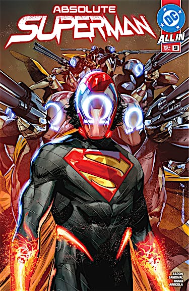 Absolute Superman #9 preview images