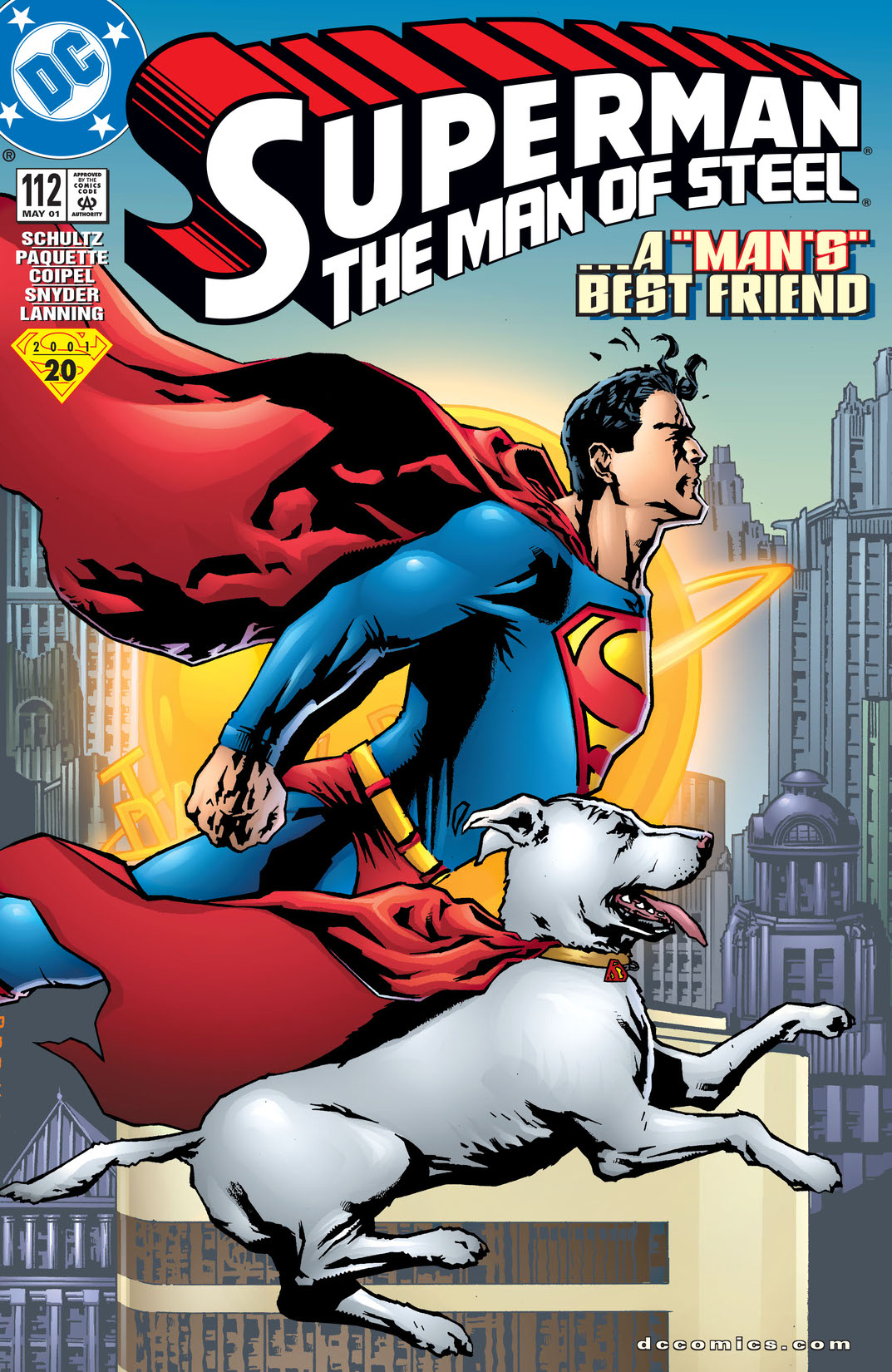 Superman: The Man of Steel #112 preview images