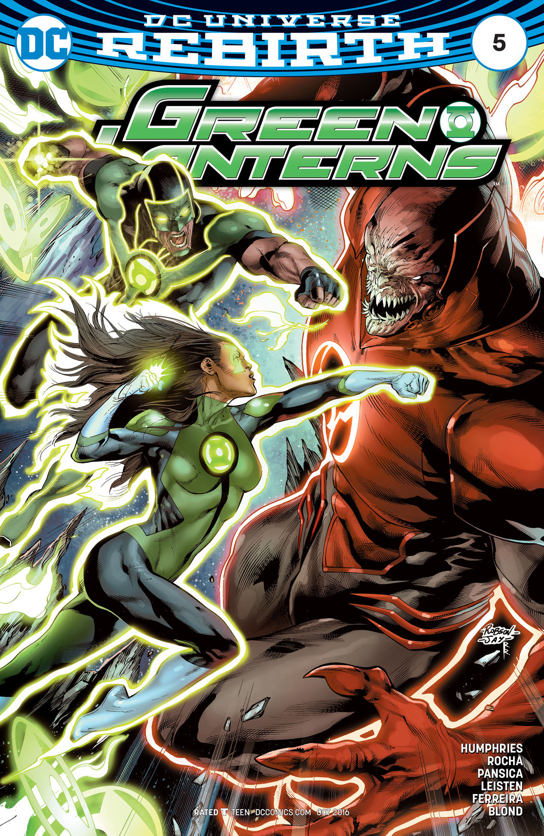 Green Lanterns #5 preview images