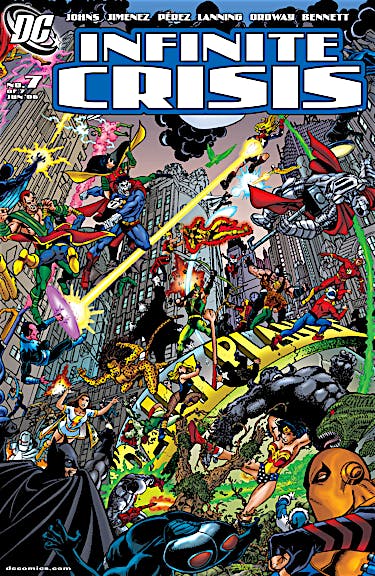 Infinite Crisis #7 preview images