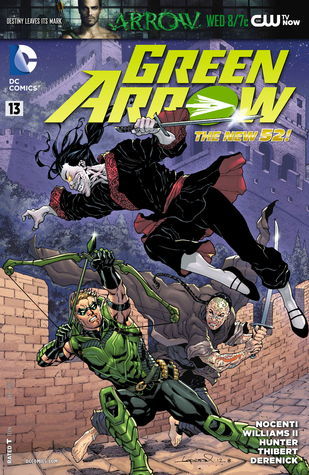 Green Arrow (2011-) #13 preview images