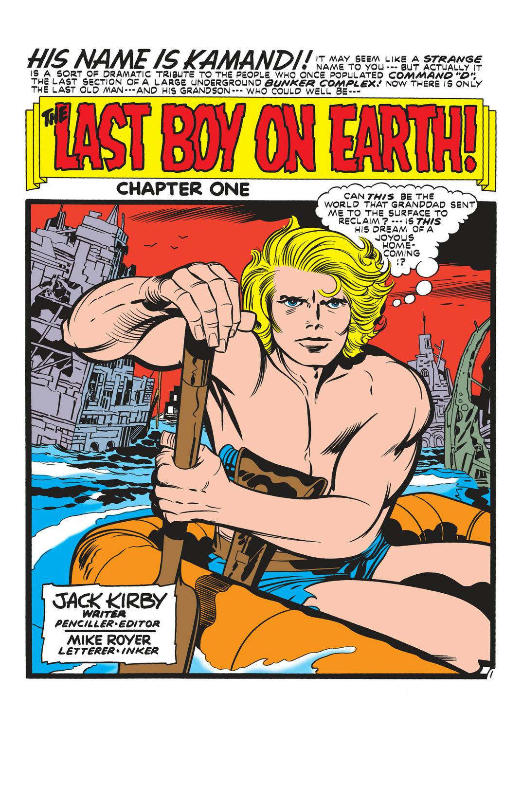 Kamandi: The Last Boy on Earth series preview1