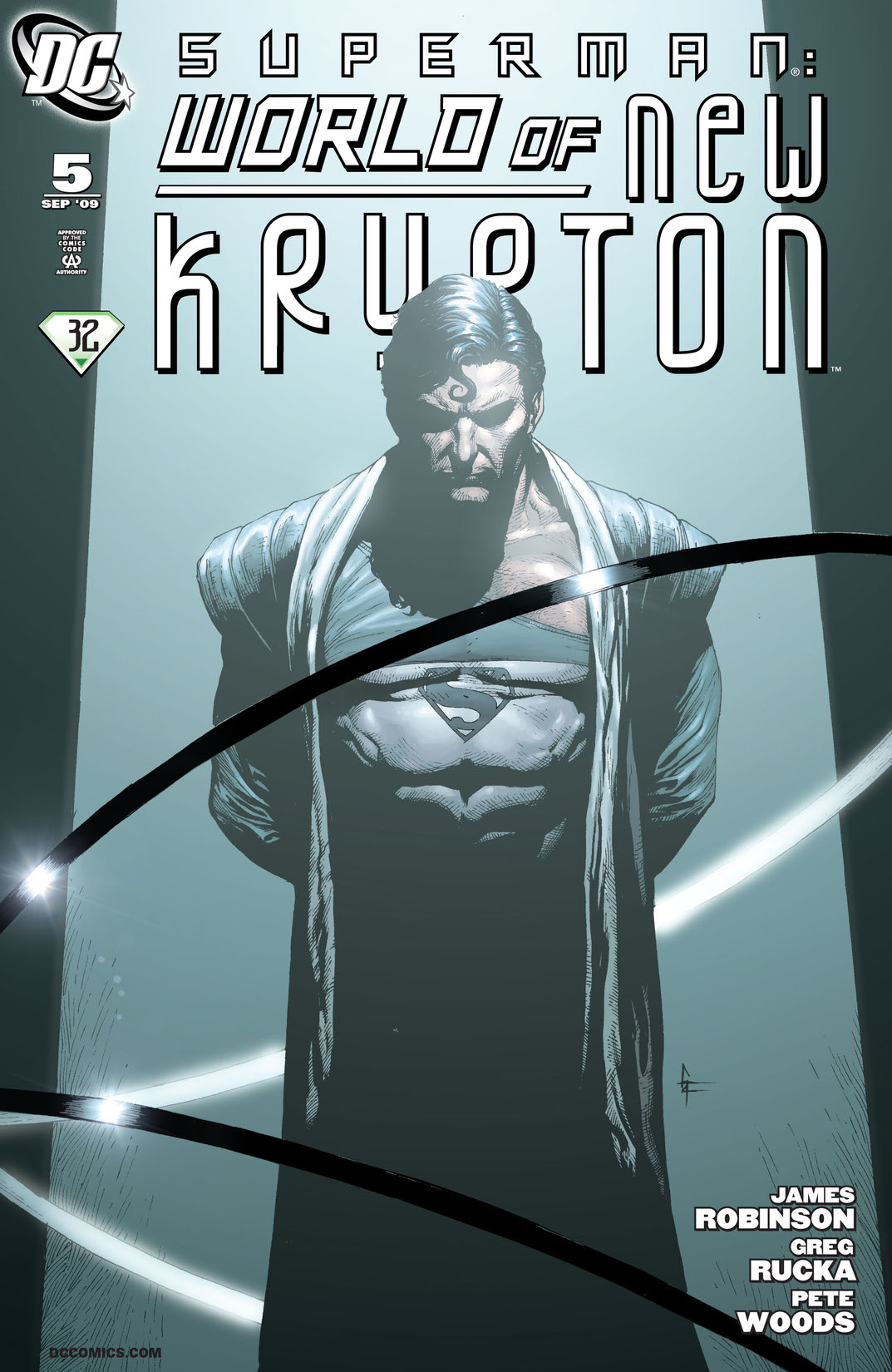 Superman: World of New Krypton #5 preview images