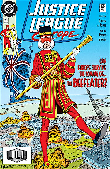 Justice League Europe #20 preview images