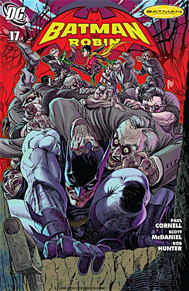 Batman & Robin (2009-) #17 preview images