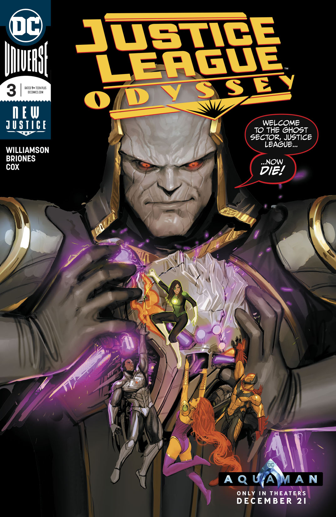 Justice League Odyssey #3 preview images