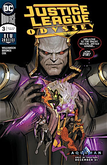 Justice League Odyssey #3 preview images