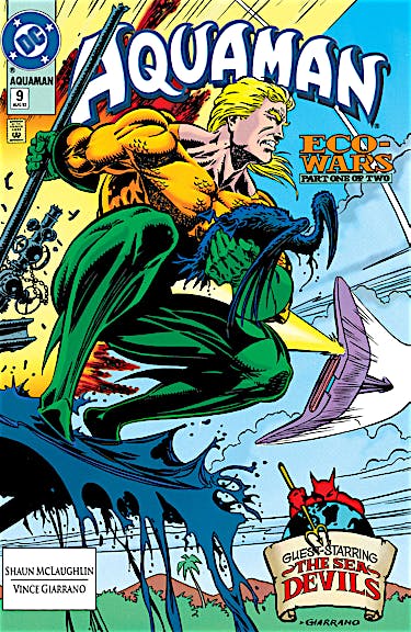Aquaman ('91 series) (1991-) #9 preview images
